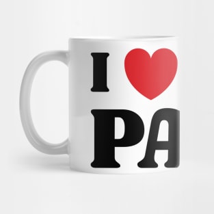 I Heart Fat Papa v2 Mug